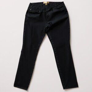 Michael MICHAEL KORS Womens Black Stretch Skinny Jeans Size 4